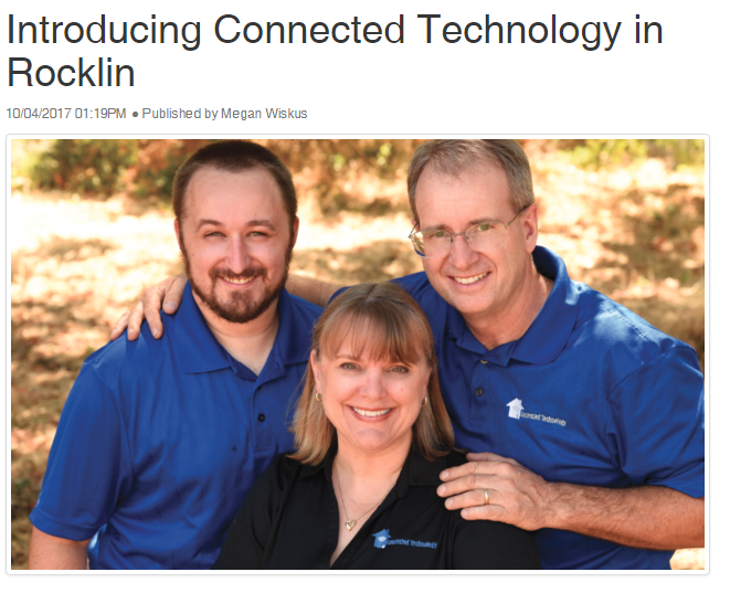 Introducing Connected Technology in Rocklin Style Roseville Granite Bay Rocklin